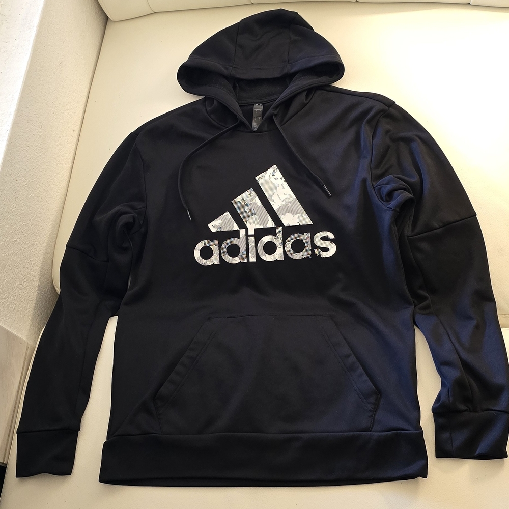 Adidas Men's Black Hoodie